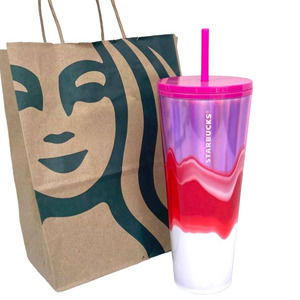 Starbucks Holographic Marbled Venti Tumbler